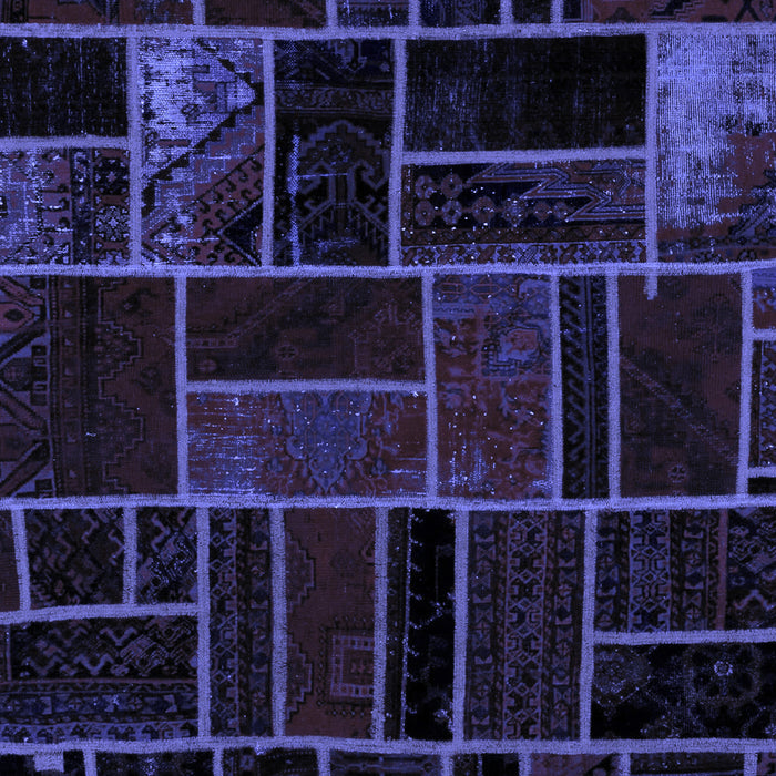 Machine Washable Abstract Blue Modern Rug, wshabs2034blu