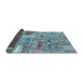 Sideview of Patchwork Light Blue Transitional Rug, abs2035lblu