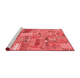 Transitional Red Washable Rugs