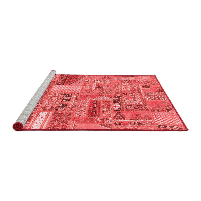 Transitional Red Washable Rugs