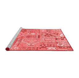 Transitional Red Washable Rugs