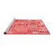 Transitional Red Washable Rugs