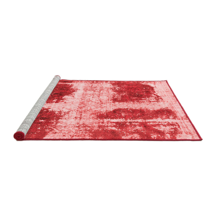 Modern Red Washable Rugs