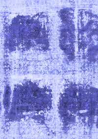 Abstract Blue Modern Rug, abs2038blu