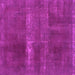 Square Machine Washable Abstract Pink Modern Rug, wshabs2039pnk