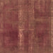 Square Abstract Brown Modern Rug, abs2039brn