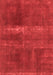 Abstract Red Modern Area Rugs