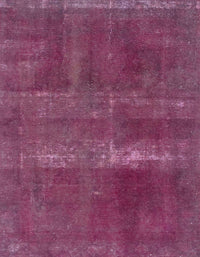 Machine Washable Abstract Pink Plum Purple Rug, wshabs2039