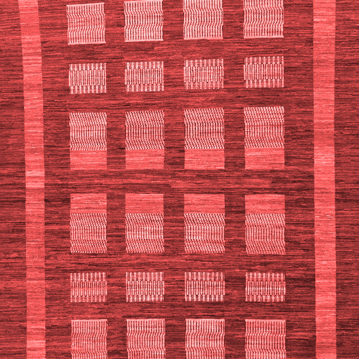 Checkered Red Modern Area Rugs
