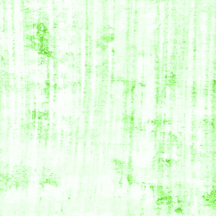 Square Solid Green Modern Rug, abs2040grn