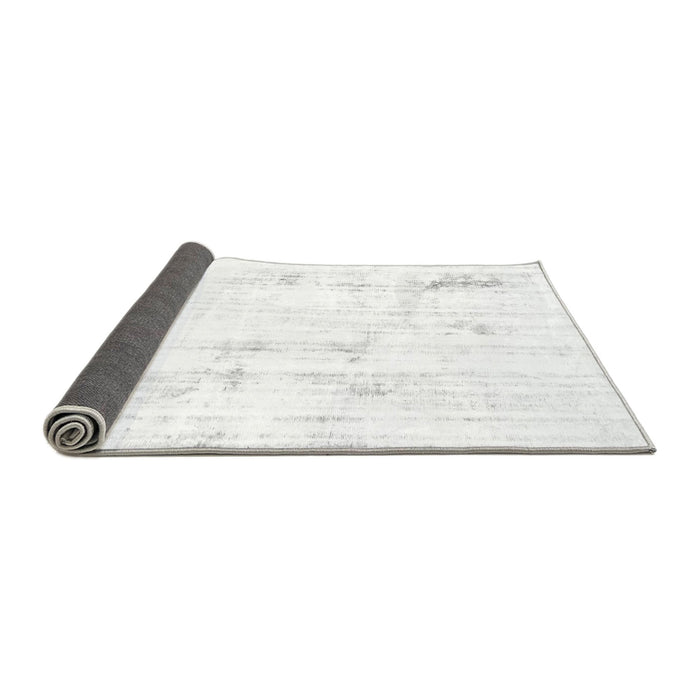 Sideview of Solid Gray Modern Rug, abs2040gry