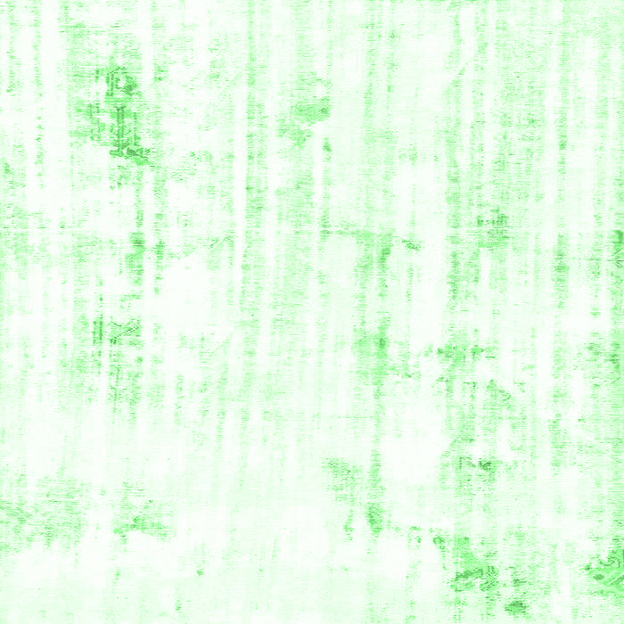 Square Solid Emerald Green Modern Rug, abs2040emgrn