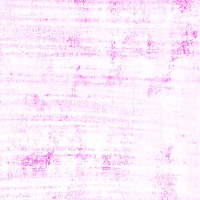 Square Solid Pink Modern Rug, abs2040pnk