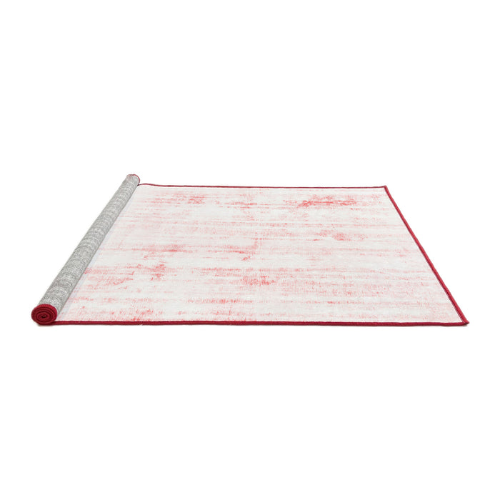 Modern Red Washable Rugs