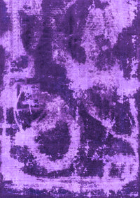 Abstract Purple Modern Rug, abs2041pur