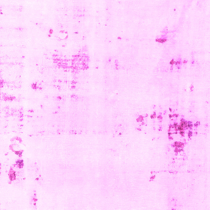 Machine Washable Solid Pink Modern Rug, wshabs2042pnk