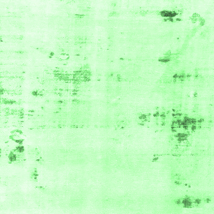 Square Machine Washable Solid Emerald Green Modern Area Rugs, wshabs2042emgrn