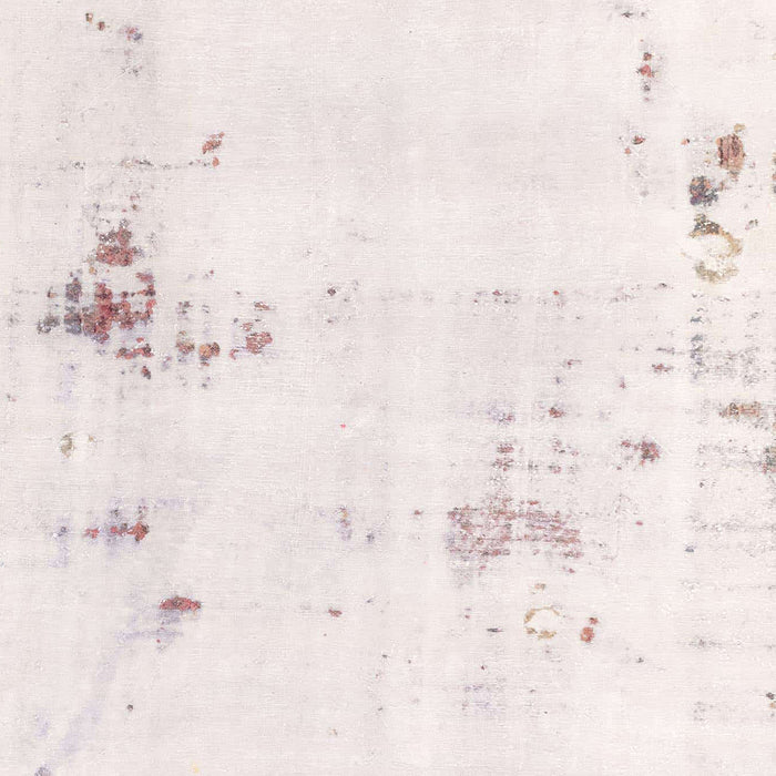 Machine Washable Abstract Light Rose Pink Rug, wshabs2042