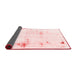 Solid Red Modern Area Rugs