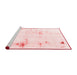 Modern Red Washable Rugs