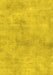 Abstract Yellow Modern Rug, abs2043yw