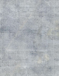 Machine Washable Abstract Metallic Silver Gray Rug, wshabs2043