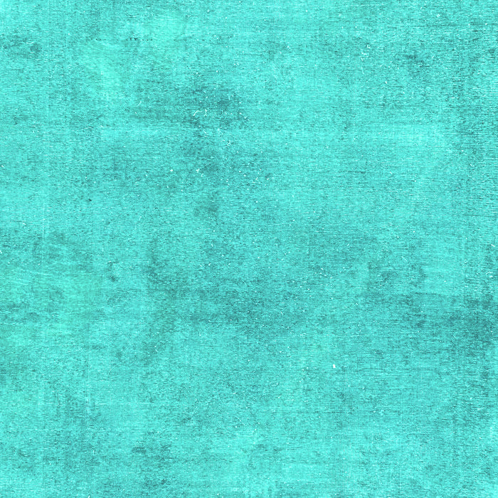 Machine Washable Abstract Turquoise Modern Area Rugs, wshabs2043turq