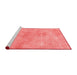 Modern Red Washable Rugs