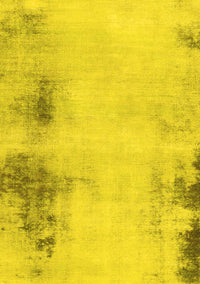 Abstract Yellow Modern Rug, abs2044yw