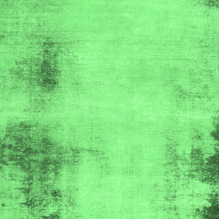 Machine Washable Abstract Emerald Green Modern Area Rugs, wshabs2044emgrn