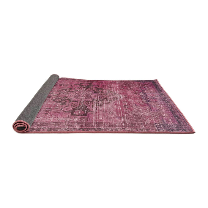 Sideview of Abstract Blush Red Pink Oriental Rug, abs2045