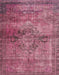 Abstract Blush Red Pink Oriental Rug, abs2045