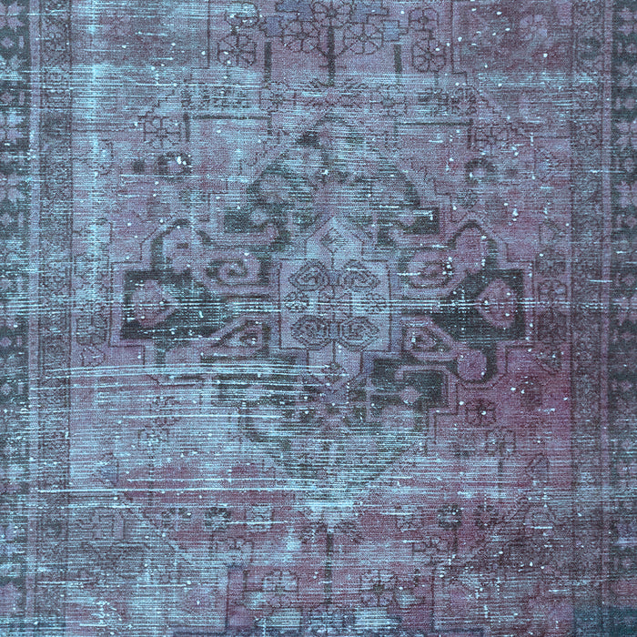 Oriental Light Blue Traditional Rug, abs2045lblu