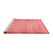 Modern Red Washable Rugs