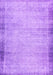 Machine Washable Abstract Purple Modern Area Rugs, wshabs2046pur