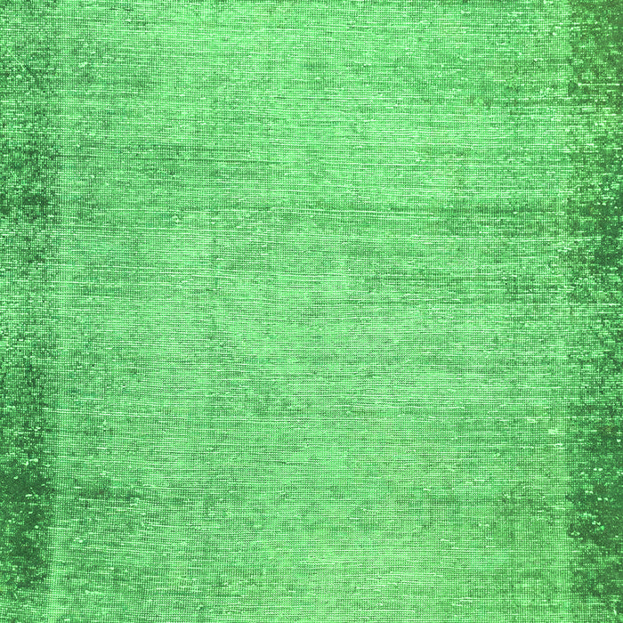 Machine Washable Abstract Green Modern Area Rugs, wshabs2046grn