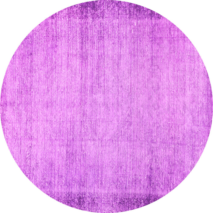 Round Abstract Pink Modern Rug, abs2046pnk