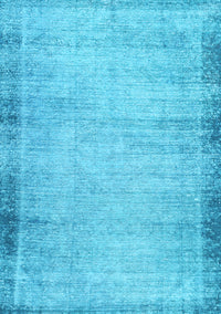 Abstract Light Blue Modern Rug, abs2046lblu