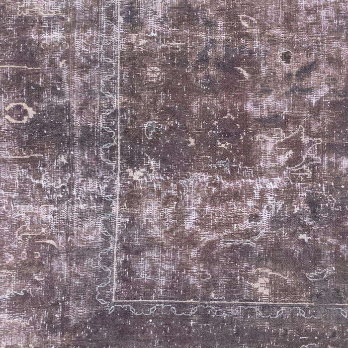 Machine Washable Abstract Purple Rug, wshabs2047