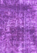 Machine Washable Abstract Purple Modern Area Rugs, wshabs2047pur