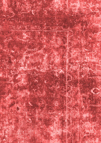 Abstract Red Modern Rug, abs2047red