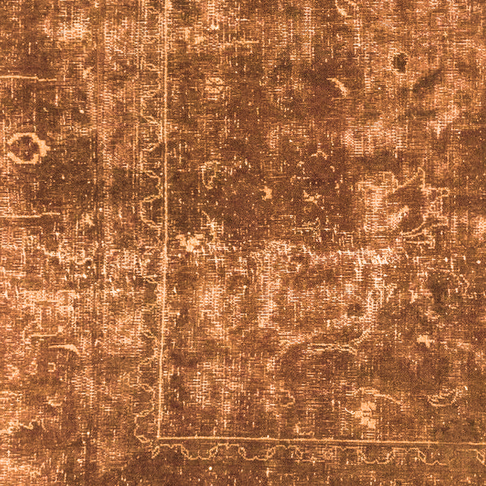 Abstract Orange Modern Rug, abs2047org