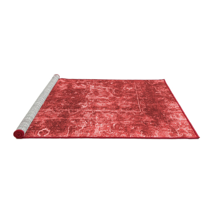 Modern Red Washable Rugs