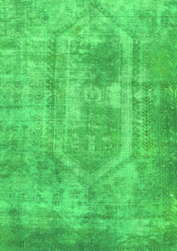 Abstract Green Modern Rug, abs2048grn