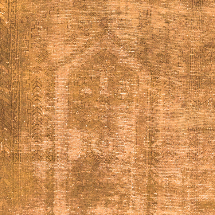 Machine Washable Abstract Orange Modern Area Rugs, wshabs2048org