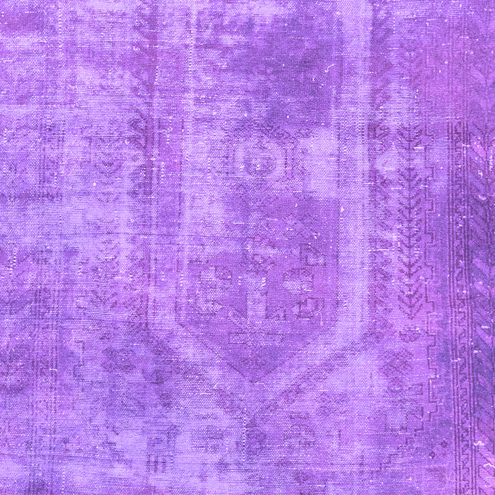 Machine Washable Abstract Purple Modern Area Rugs, wshabs2048pur
