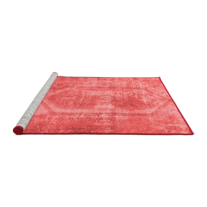 Modern Red Washable Rugs