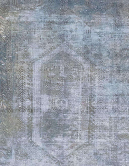 Machine Washable Abstract Light Slate Gray Rug, wshabs2048