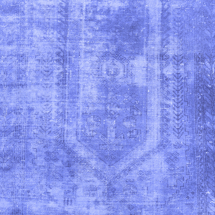 Abstract Blue Modern Rug, abs2048blu