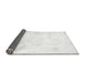 Sideview of Abstract Gray Modern Rug, abs2049gry